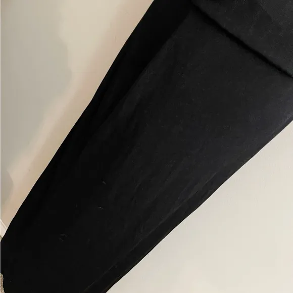 T Alexander Wang Wrap Dress Black Sheer Sleeveless Maxi Dress Quiet Luxury