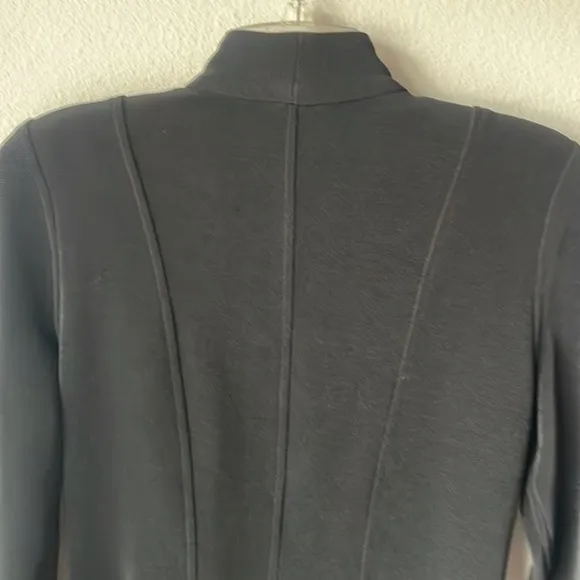 Tadashi jacket size Medium luxury black gold studded blazer dress