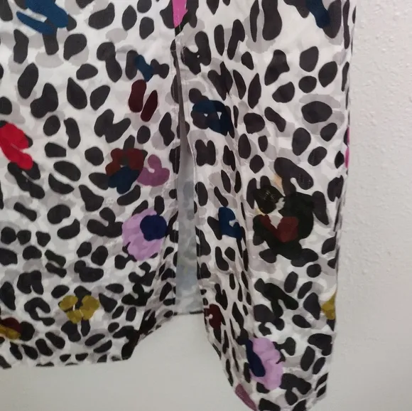 Ted Baker beautiful colorful floral animal print dress size 6-8 US