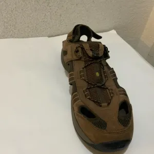 Teva Churnium Tarmac Brown Suede Outdoor Hiking Comfort Shocpad Shoes Size 14