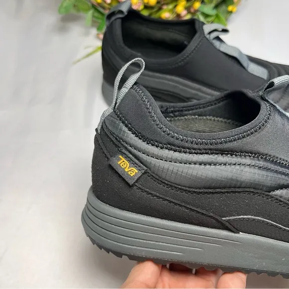 Teva ReEMBER Vistaverse Black Slip On Water Resistant Mens Shoes