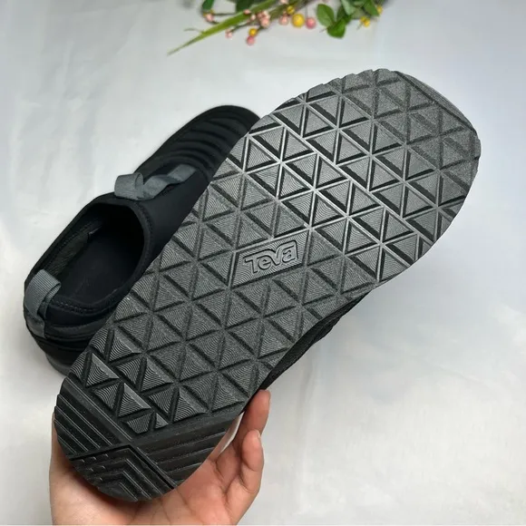 Teva ReEMBER Vistaverse Black Slip On Water Resistant Mens Shoes
