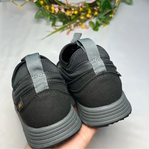 Teva ReEMBER Vistaverse Black Slip On Water Resistant Mens Shoes