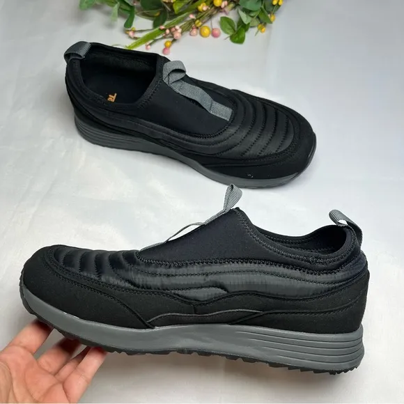 Teva ReEMBER Vistaverse Black Slip On Water Resistant Mens Shoes