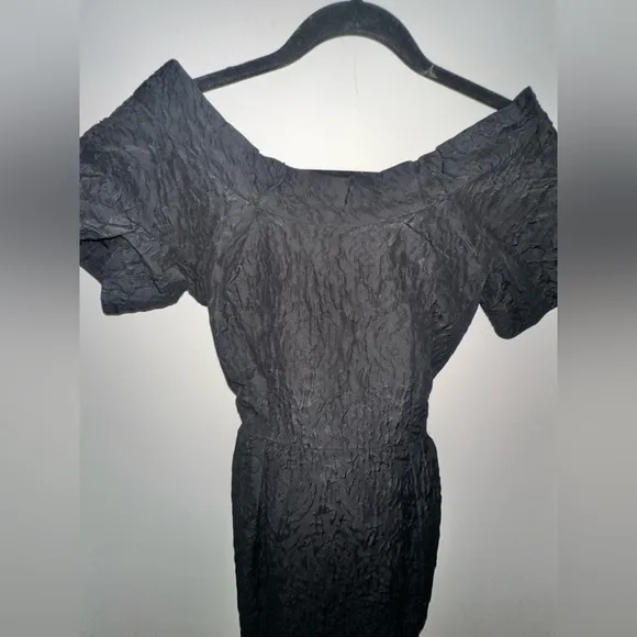 Thakoon textured tie minimalist mini dress New With