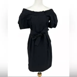 Thakoon textured tie minimalist mini dress New With