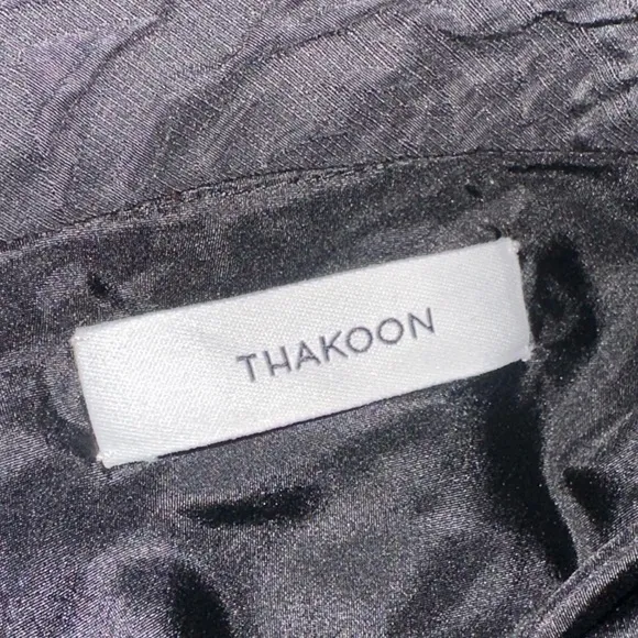 Thakoon textured tie minimalist mini dress New With