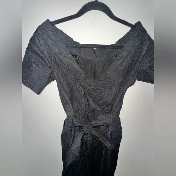 Thakoon textured tie minimalist mini dress New With