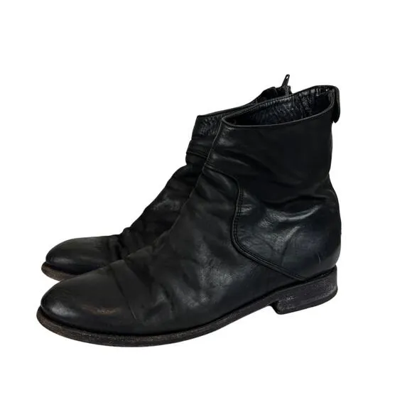 The Last Conspiracy Audley Leather Ankle Zip Boots Women's 40 US 10