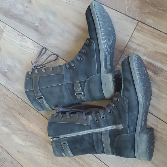 The North Face Bridgeton Womens Tall Lace Up  Outdoor Booties Moto shoes