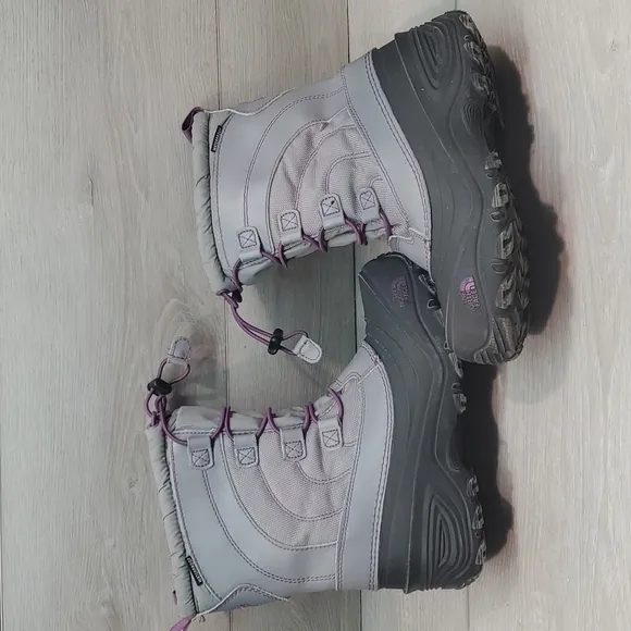 The North Face Girls Big Kids Thermafelt  Waterproof Outdoor Boots shoes 4