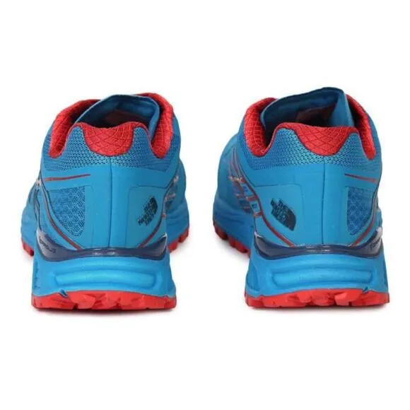 The North Face Men'sUltra Endurance Hyper Blue/ High Risk Red Size 10