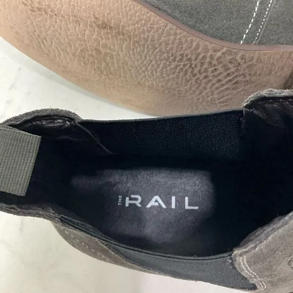 THE RAIL Suede Leather Ankle Boots