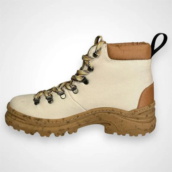 Thesus (Alice   Whittles) Weekend Boot in Cuero Tan Vegan Womens EU 39 US 8.5