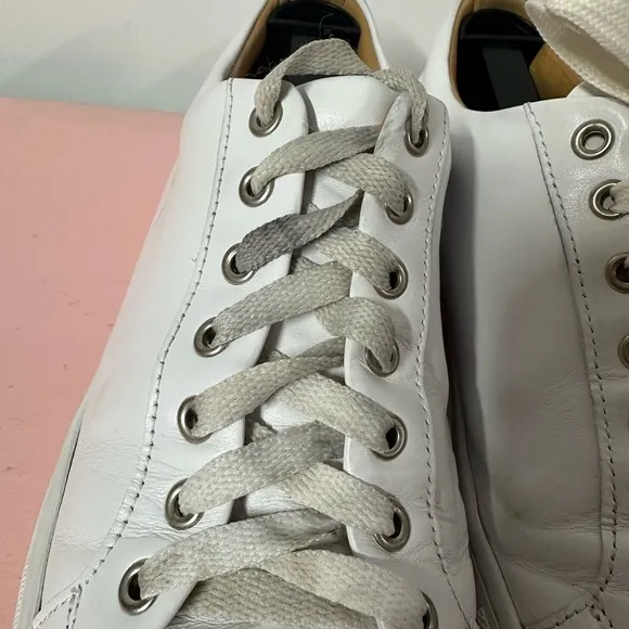 Thursday Boot Co. White Leather Everyday Sneakers Premier Low Top Men Size 8