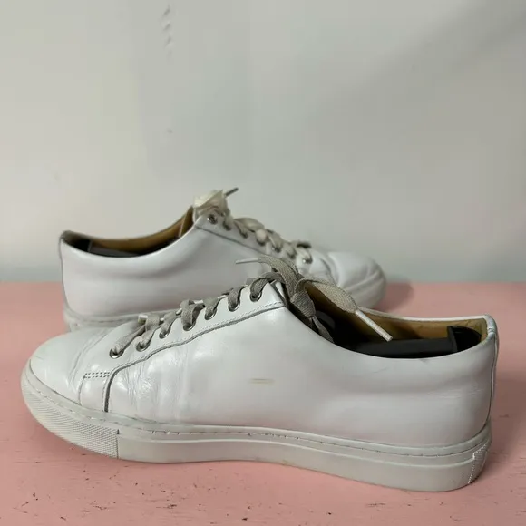 Thursday Boot Co. White Leather Everyday Sneakers Premier Low Top Men Size 8