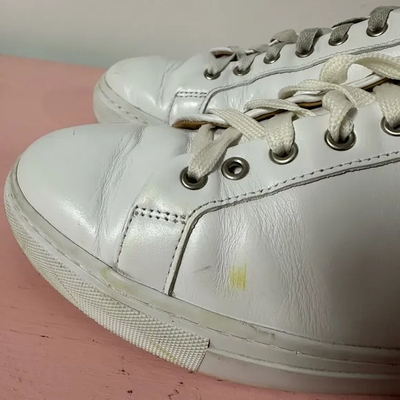 Thursday Boot Co. White Leather Everyday Sneakers Premier Low Top Men Size 8