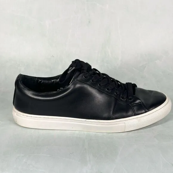 Thursday Shoes Everyday Leather Premium Low Top Sneakers Men's Size 10.5 Black