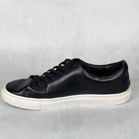 Thursday Shoes Everyday Leather Premium Low Top Sneakers Men's Size 10.5 Black