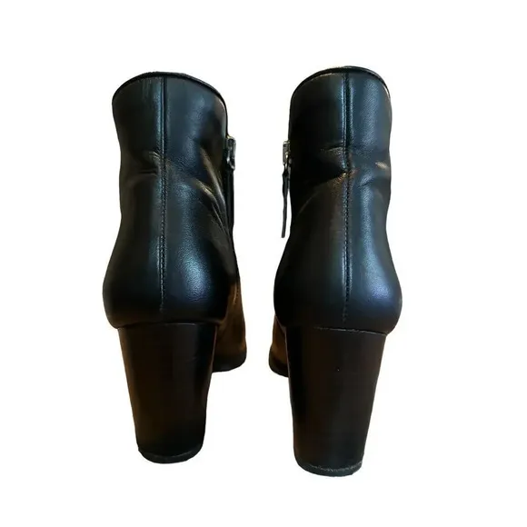 Thursday's Boots Black Ankle boots 7.5 3 inch heal Leather western vibe classic