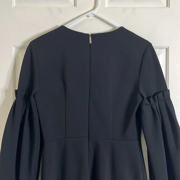 Tibi V-Neck Mini Dress Women's size 0 Career Office Classic Minimalist Corpcore