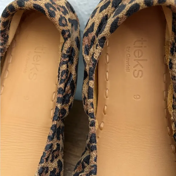 Tieks Leopard Print Ballet Flats