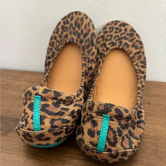 Tieks Leopard Print Ballet Flats
