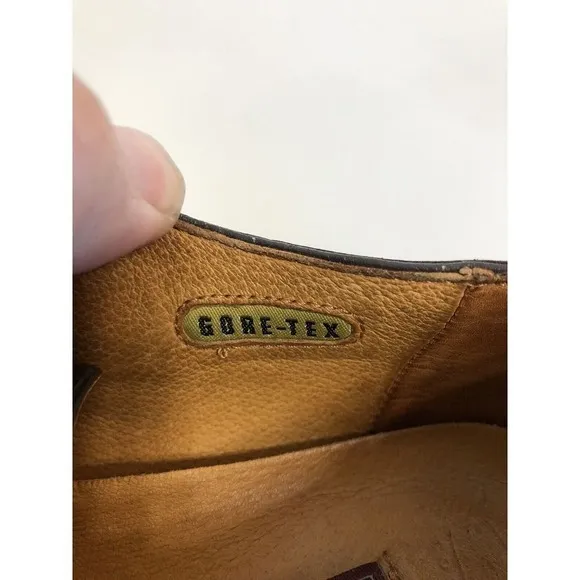 Tiger Woods Nike Men's Brown Leather Gore-Tex Golf Shoes Size 10 305242 221 00