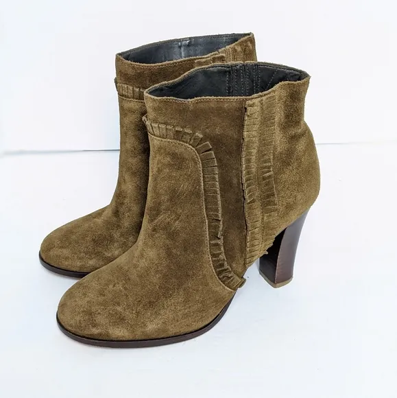 Tila March Paris suede ankle boots