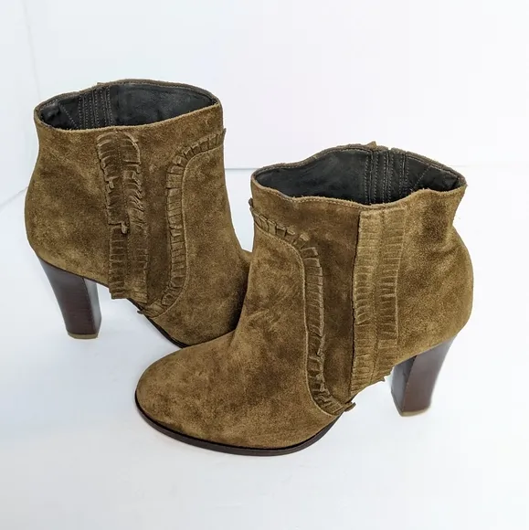 Tila March Paris suede ankle boots