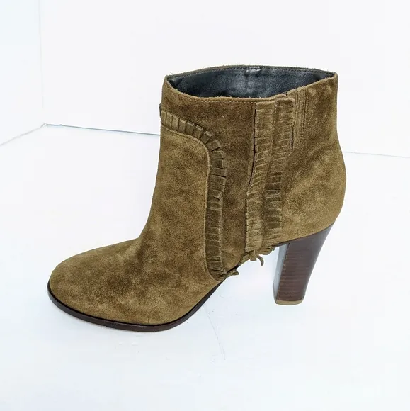 Tila March Paris suede ankle boots
