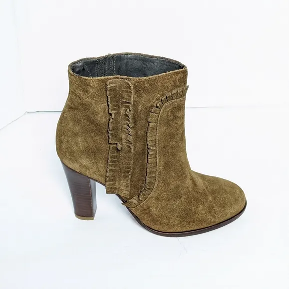 Tila March Paris suede ankle boots