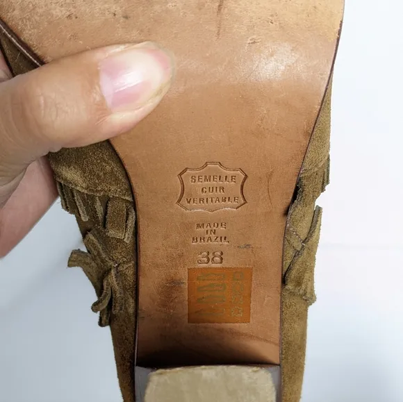 Tila March Paris suede ankle boots