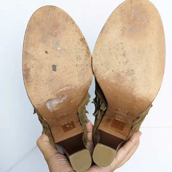 Tila March Paris suede ankle boots