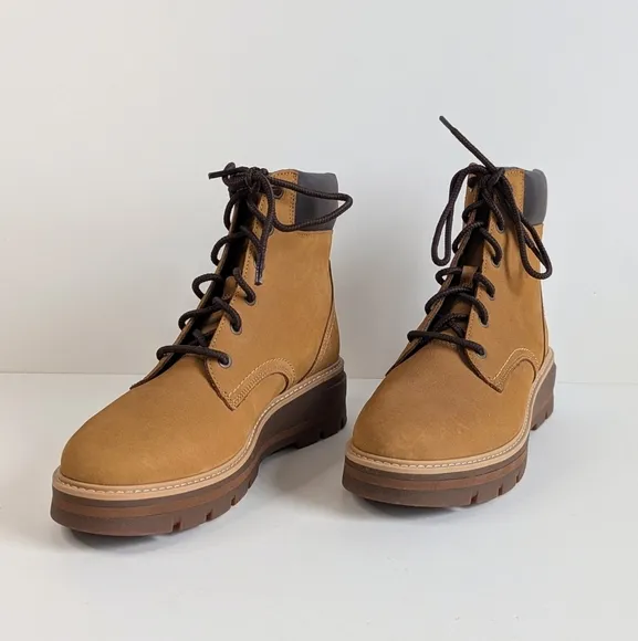 Timberland Cheyenne Valley Mid Lace-Up Wheat Nubuck Hiking Boot - sz 9½