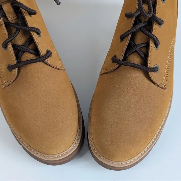 Timberland Cheyenne Valley Mid Lace-Up Wheat Nubuck Hiking Boot - sz 9½