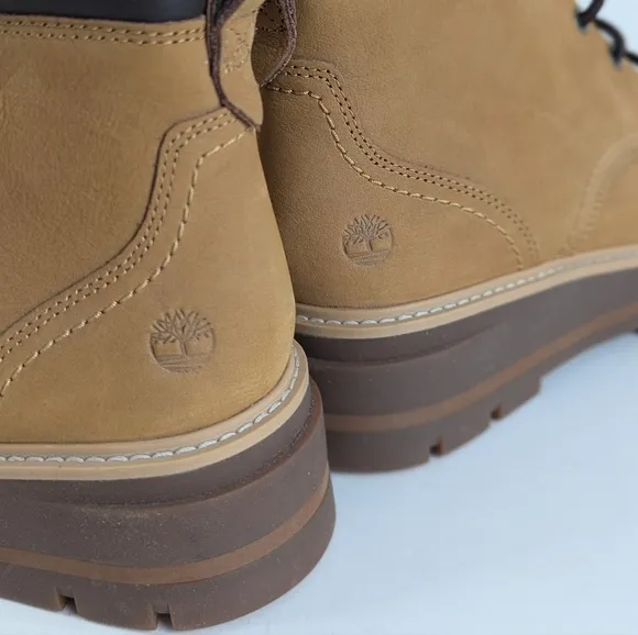 Timberland Cheyenne Valley Mid Lace-Up Wheat Nubuck Hiking Boot - sz 9½