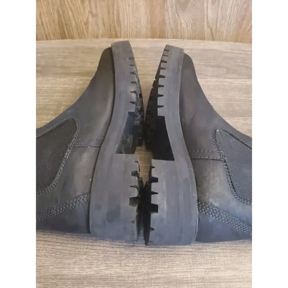 Timberland Courmayeur Valley Chelsea Boots Womens Size 6.5 Black