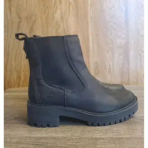 Timberland Courmayeur Valley Chelsea Boots Womens Size 6.5 Black