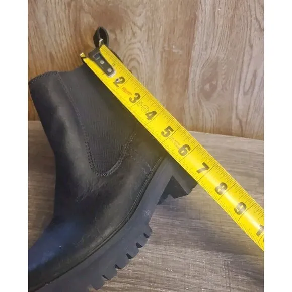 Timberland Courmayeur Valley Chelsea Boots Womens Size 6.5 Black