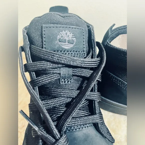 Timberland Davis Square Chukka Casual Shoes TB0 A1T16 001 Blackout Mens …