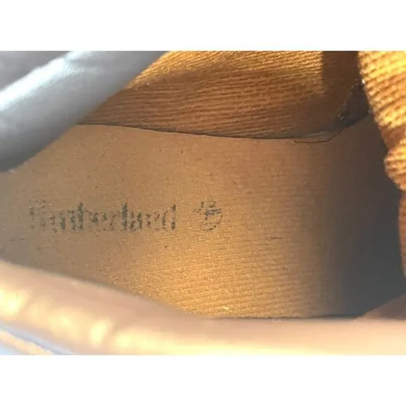 Timberland Field Boots Boys Size 6# 15945 Wheat Leather Work Boots