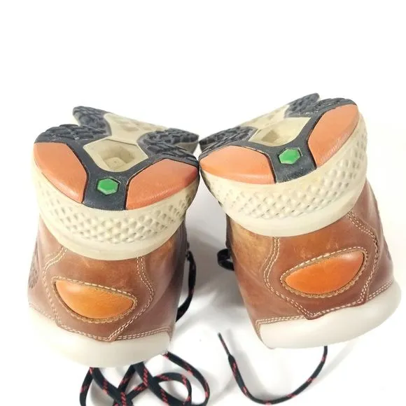 Timberland Flyroam Trail Waterproof Mid Hiker Md Brown Full Grain Boots Men's