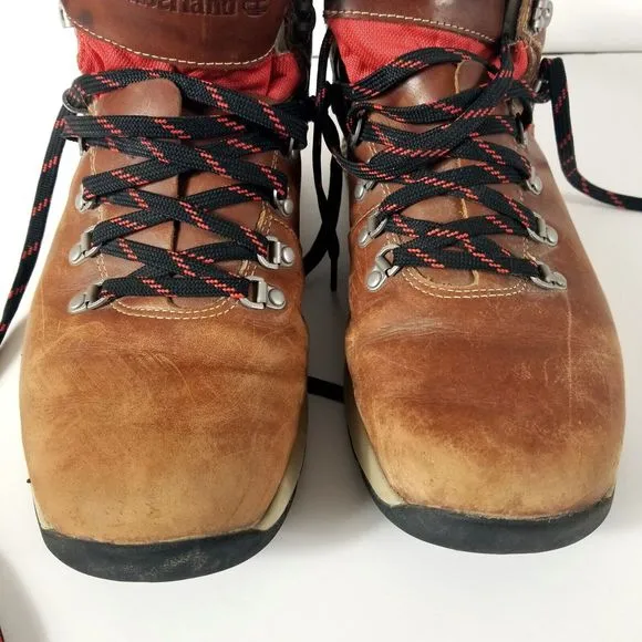 Timberland Flyroam Trail Waterproof Mid Hiker Md Brown Full Grain Boots Men's