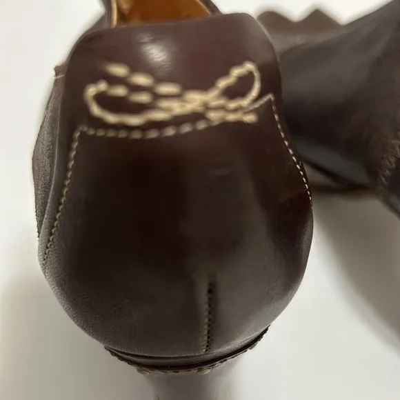 TIMBERLAND LEATHER HEEL   ANKLE BOOTS