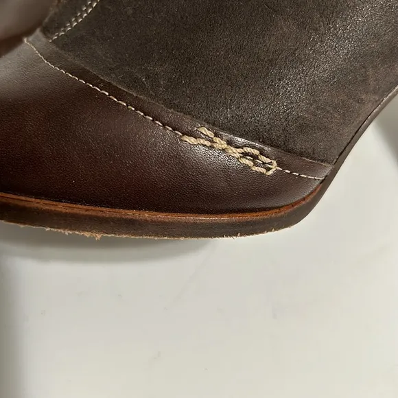 TIMBERLAND LEATHER HEEL   ANKLE BOOTS