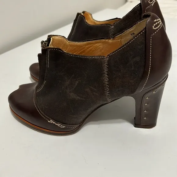 TIMBERLAND LEATHER HEEL   ANKLE BOOTS