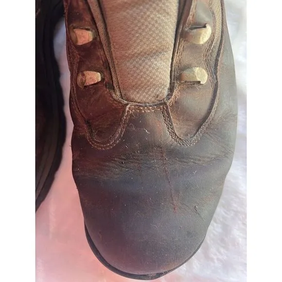 Timberland Mens Chocorua Mid Waterproof Hiker Trail Gore-Tex Men's 12 BrownGreen