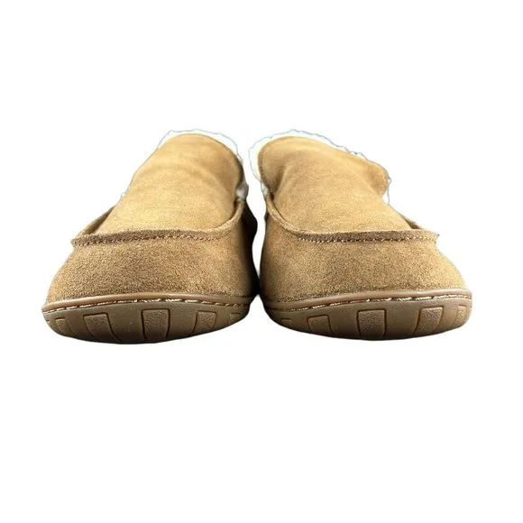 Timberland Men's Torrez Rust Brown Suede Moccasin Slippers Sizes 8 - 13