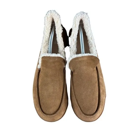 Timberland Men's Torrez Rust Brown Suede Moccasin Slippers Sizes 8 - 13